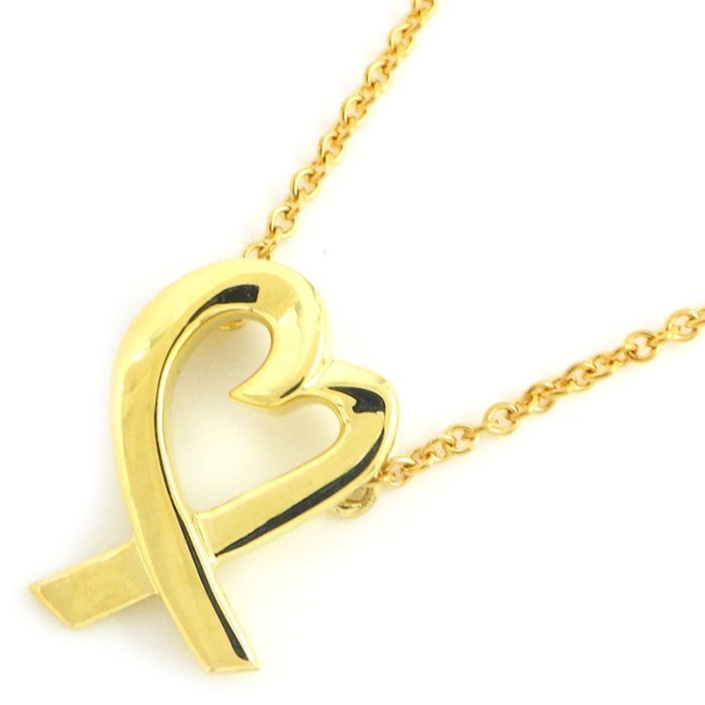 Tiffany Loving Loving Heart Necklace Yellow Gold